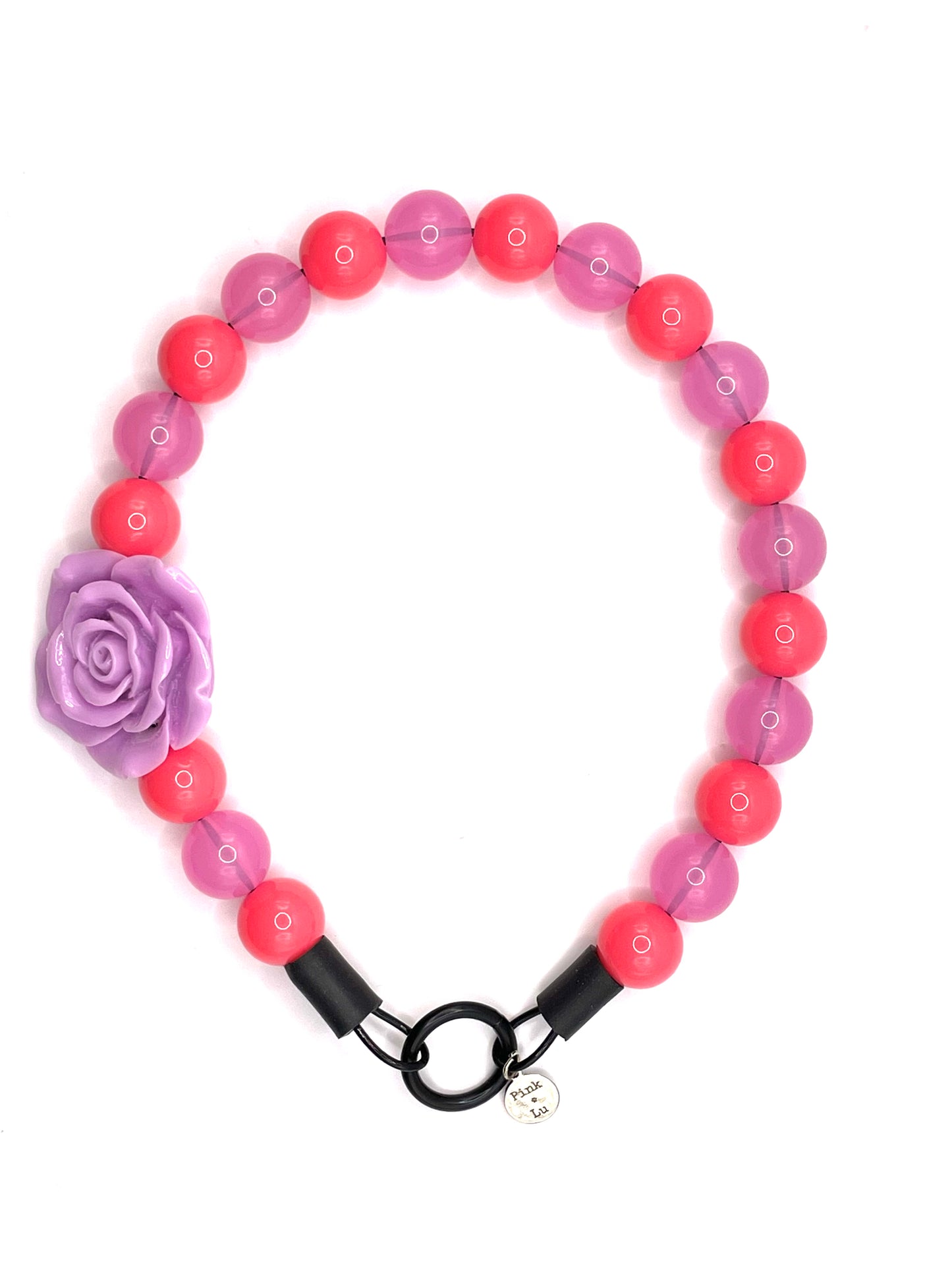 Blooming Rose Dog Collar